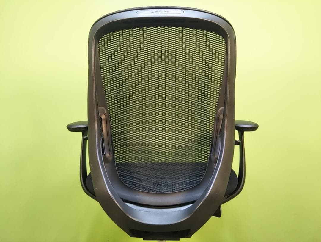 av　オカムラ　シルフィーチェア　ローバック　固定肘　前傾機能　メッシュ　中古品