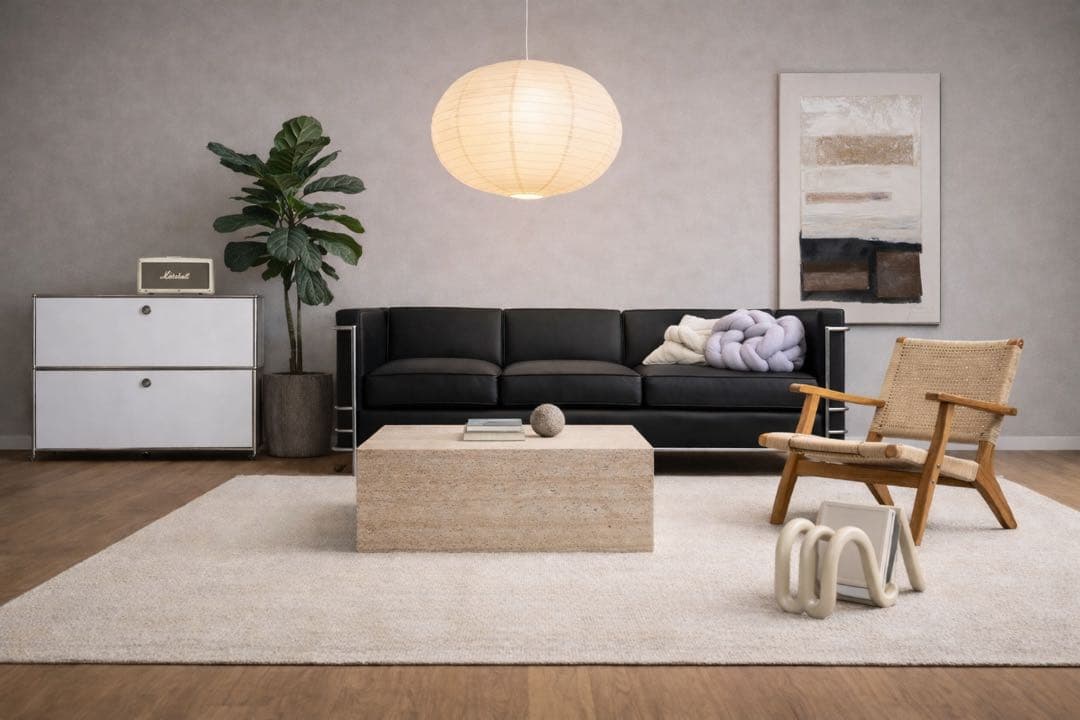 新品　『LC2』ル・コルビジェ トリプルソファ ソファ 3人掛け