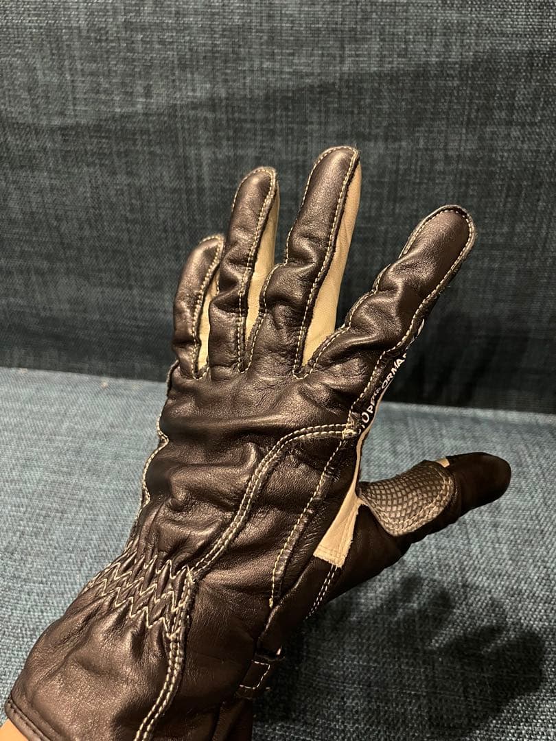 クシタニ　テンダーグローブ　ブラック　Sサイズ　KUSHITANI　レザー　値下