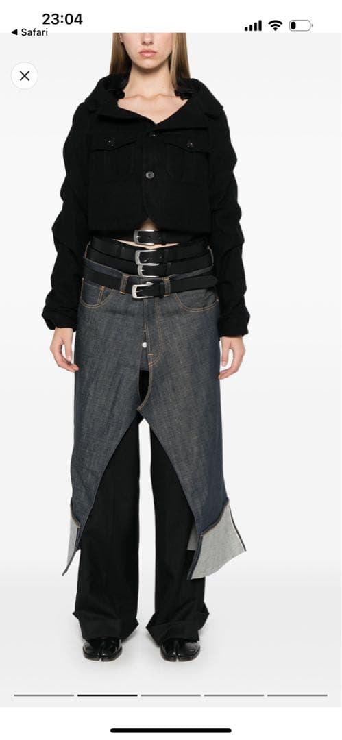 ✴︎再値下げ✴︎noir kei ninomiya ジャケット ブラック