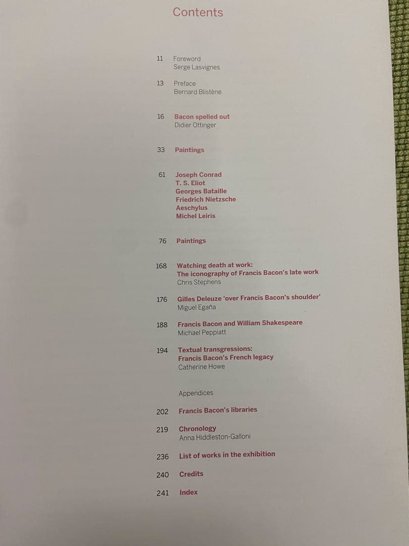 洋書 Francis Bacon Books and Painting