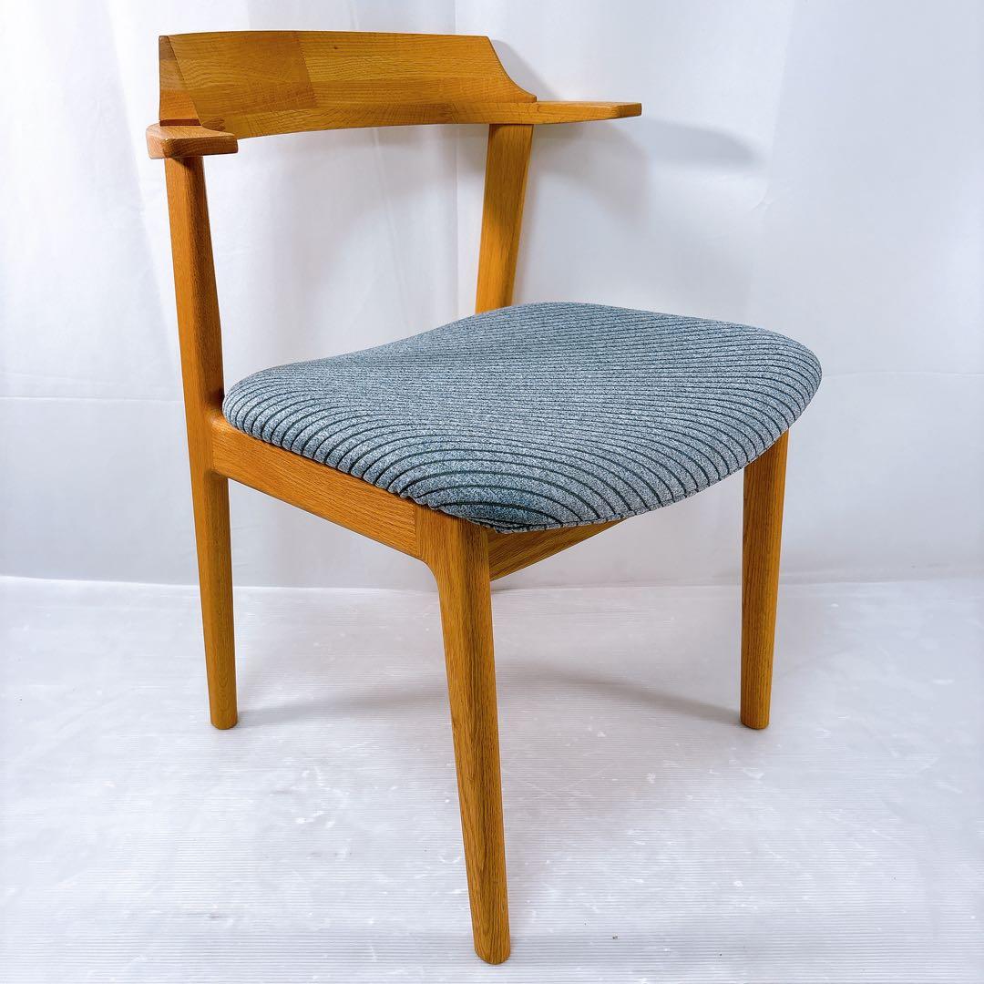 【極美品】ナガノインテリア ダイニングチェア アームチェア DC355