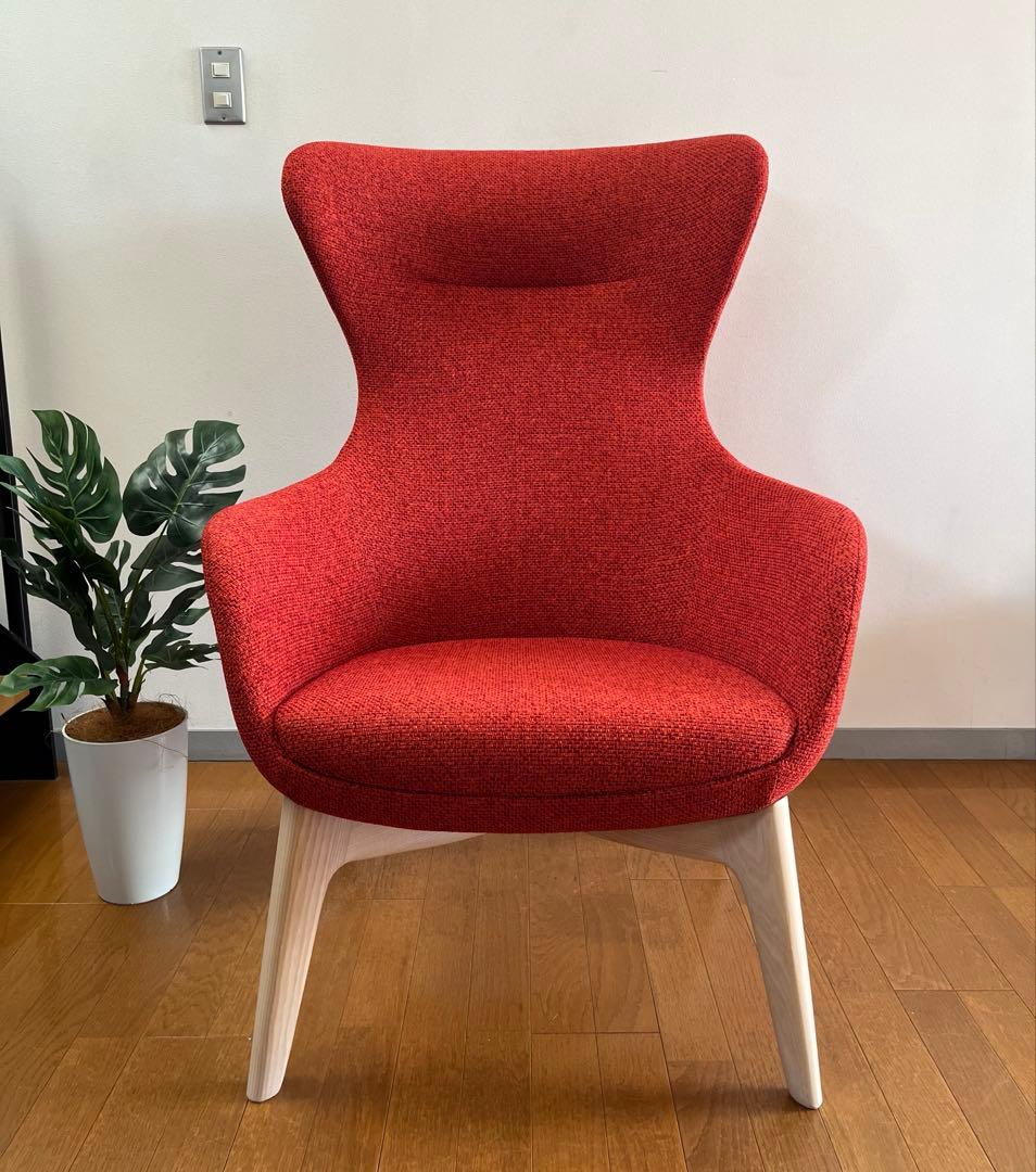 相合家具　QUEEN ラウンジチェア　21.5万　ミッドセンチュリー　北欧モダン