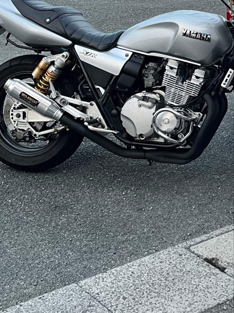 美品　XJR400 4HM ミスティ　ミッドナイトモナカマフラー