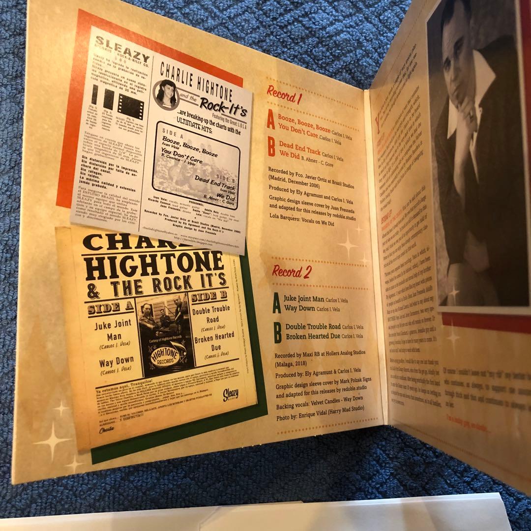 Charlie Hightone ロカビリー keb darge 7インチ EP