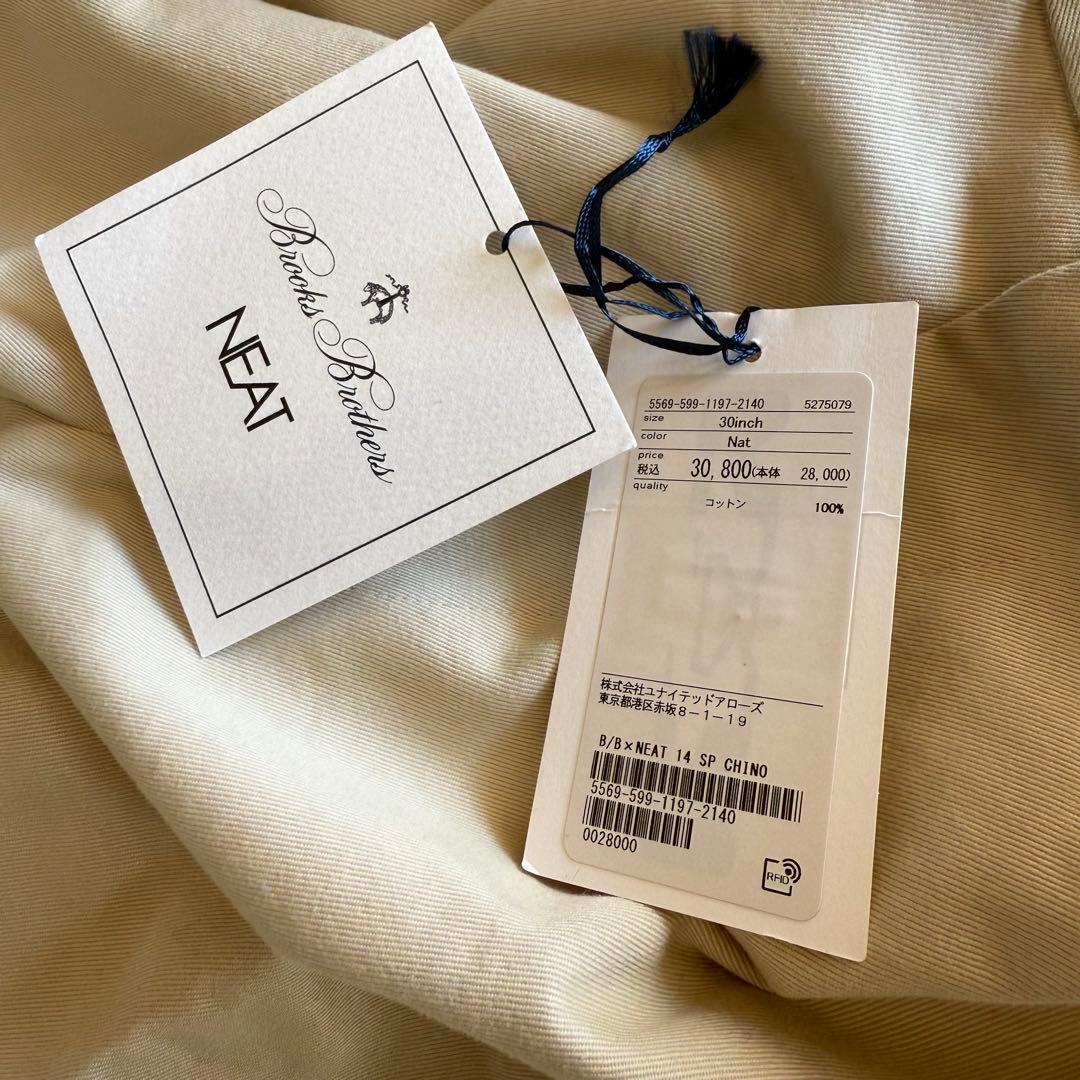 NEAT × Brooks Brothers コラボ チノ オフホワイト M
