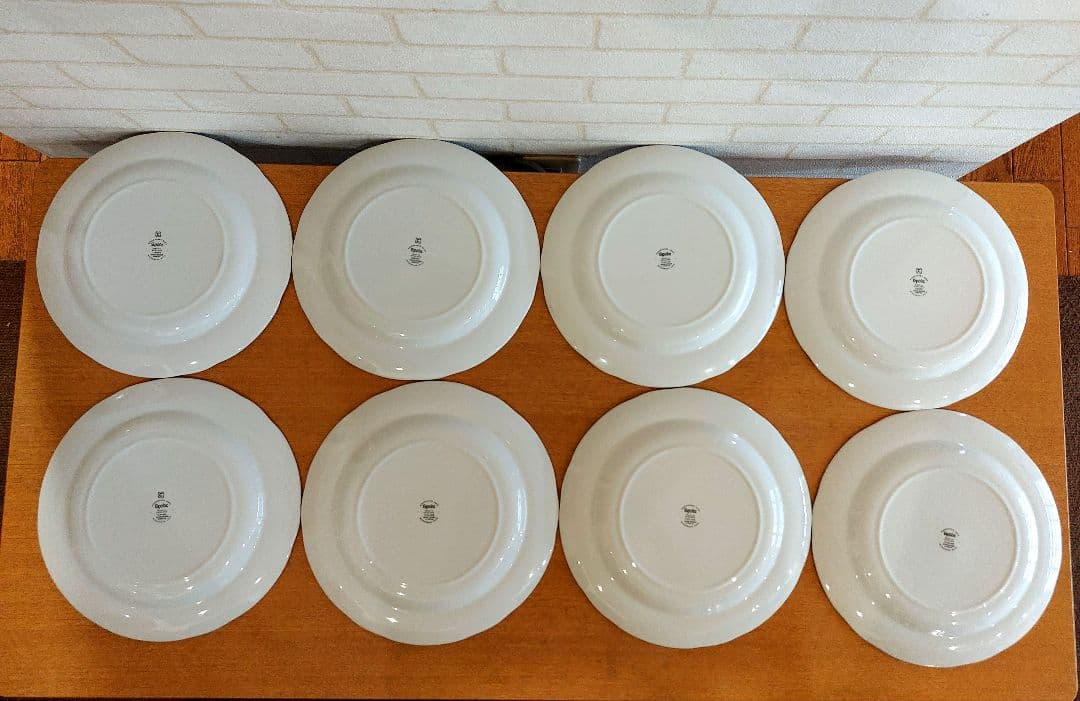 英国製 Spode 26.5㎝ 大皿8枚 スポード ブルーイタリアン 正規品