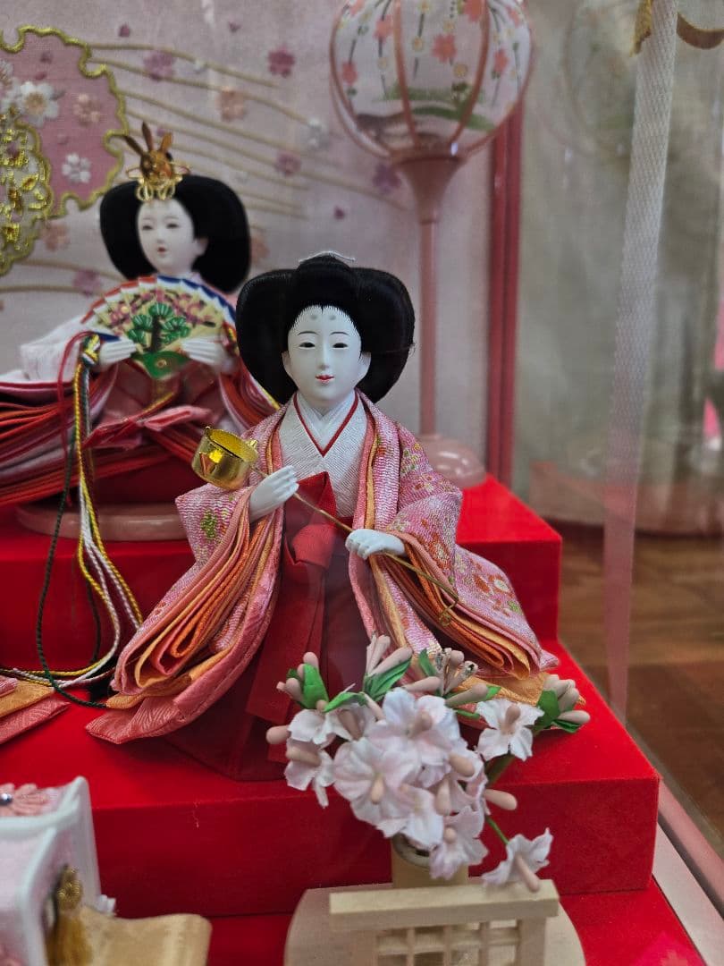 【一点限り】雛人形　ケース飾り　K13