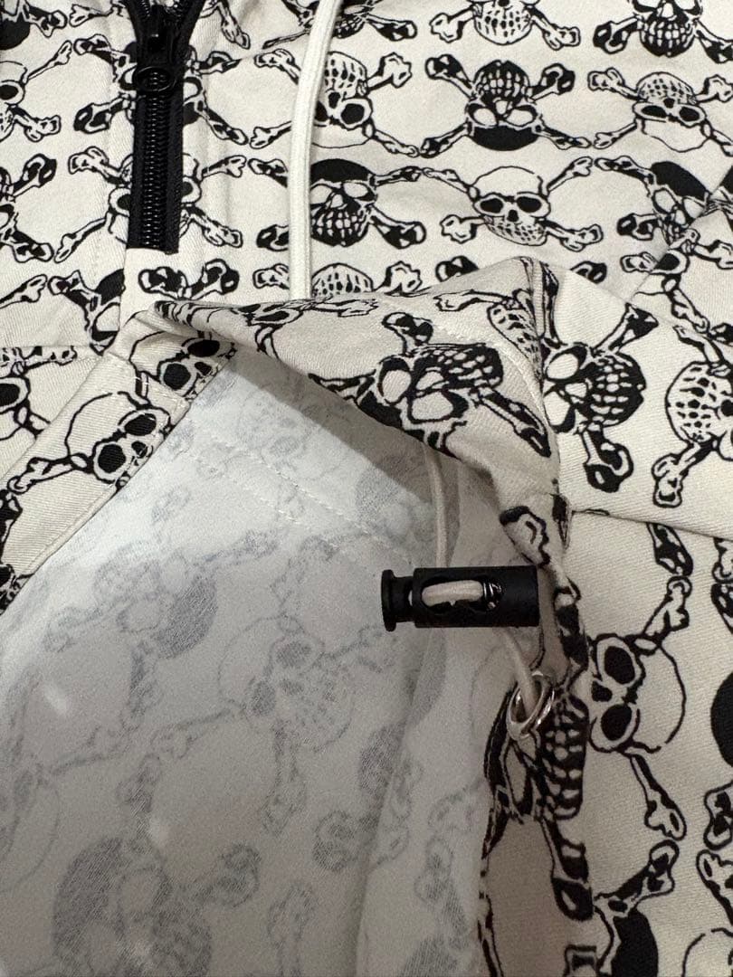 レア　LIFE'S A BEACH スカル柄　ライフズアビーチ　ジャケット　XL