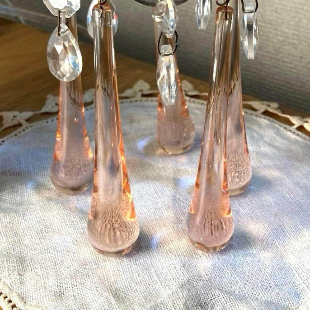 シャンデリア　（1890年）　ドロップ　パーツ　 ムラーノ アンティーク