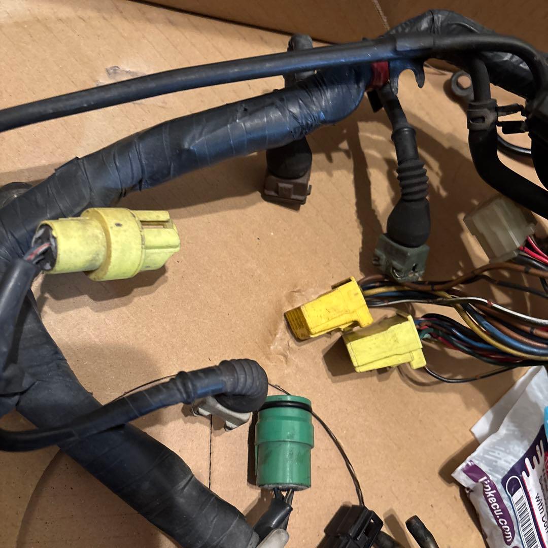 ae86 レビン　トレノ　後期　純正　エンジン　ハーネス