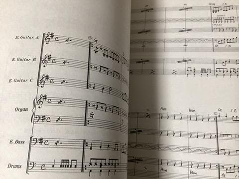 ★楽譜/高橋幸宏/高橋ユキヒロ/音楽殺人&サラヴァ/バンドスコア/フルスコア