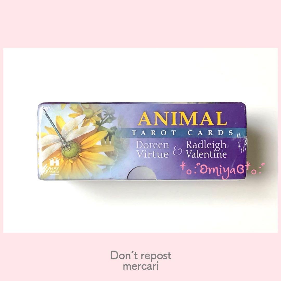 ❣️セール中⚜️希少✨新品未開封✨絶版✦アニマルタロットカード✦オラクル✥英語版✥