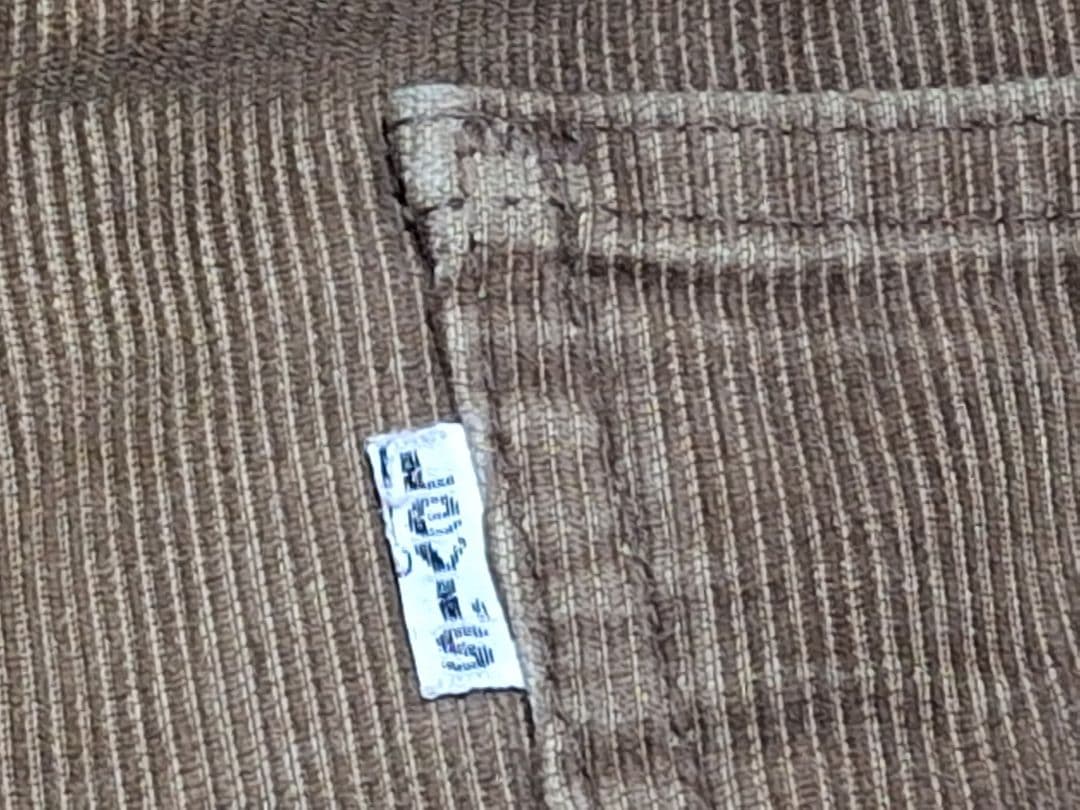 K*様 70's リーバイス 646 ヴィンテージ コーデュロイ パンツ こげ茶