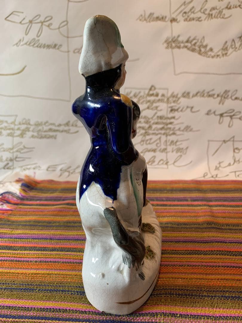 イギリス製　アンティーク　ケンジントン・ハイパーマーケットのレアな馬のペア置物！