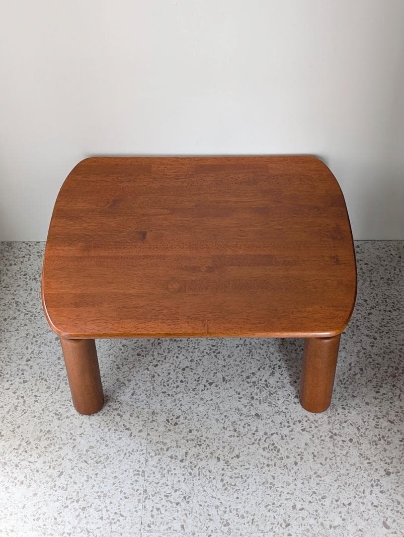 ビンテージ ウッド センターテーブル 木製 座卓 チェスナットブラウン