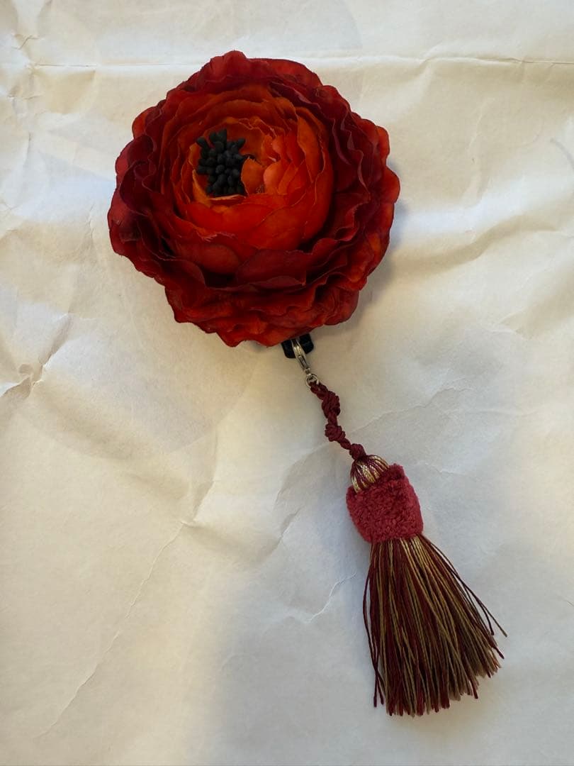 （7点セット）ふりふ アネモネ 姉萌音 浴衣 帯 帯締 帯飾り