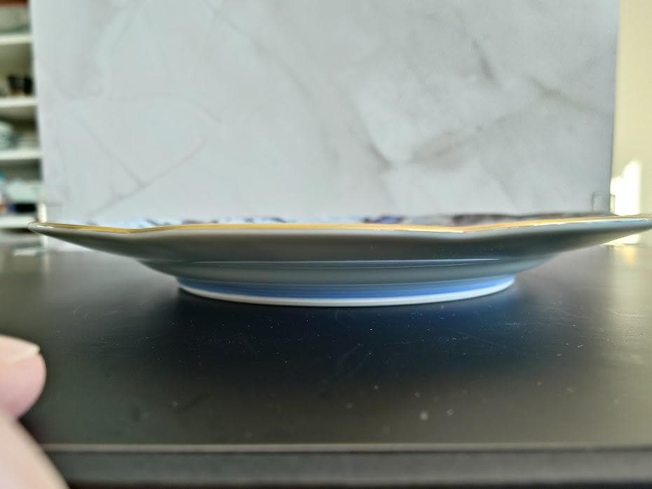 深川製磁　金襴桜　中皿　工芸品