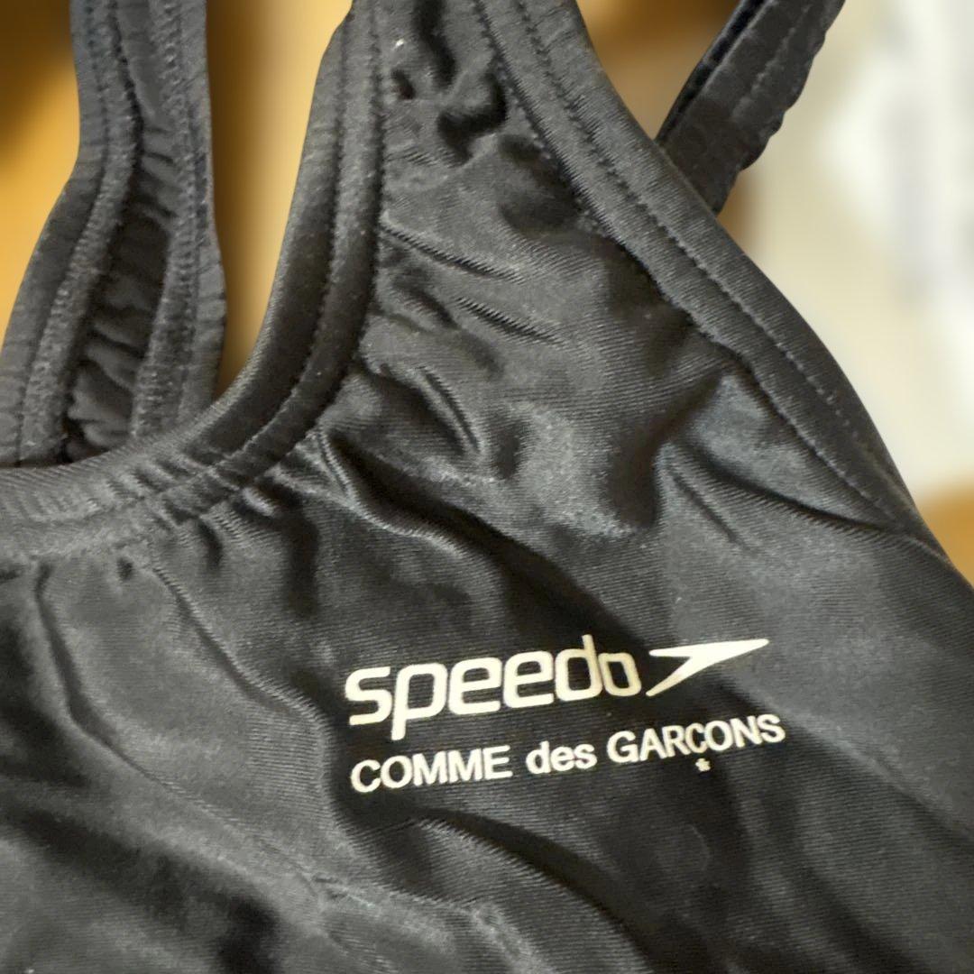 Speedo Comme des Garçons ブラック ワンピース水着 XS