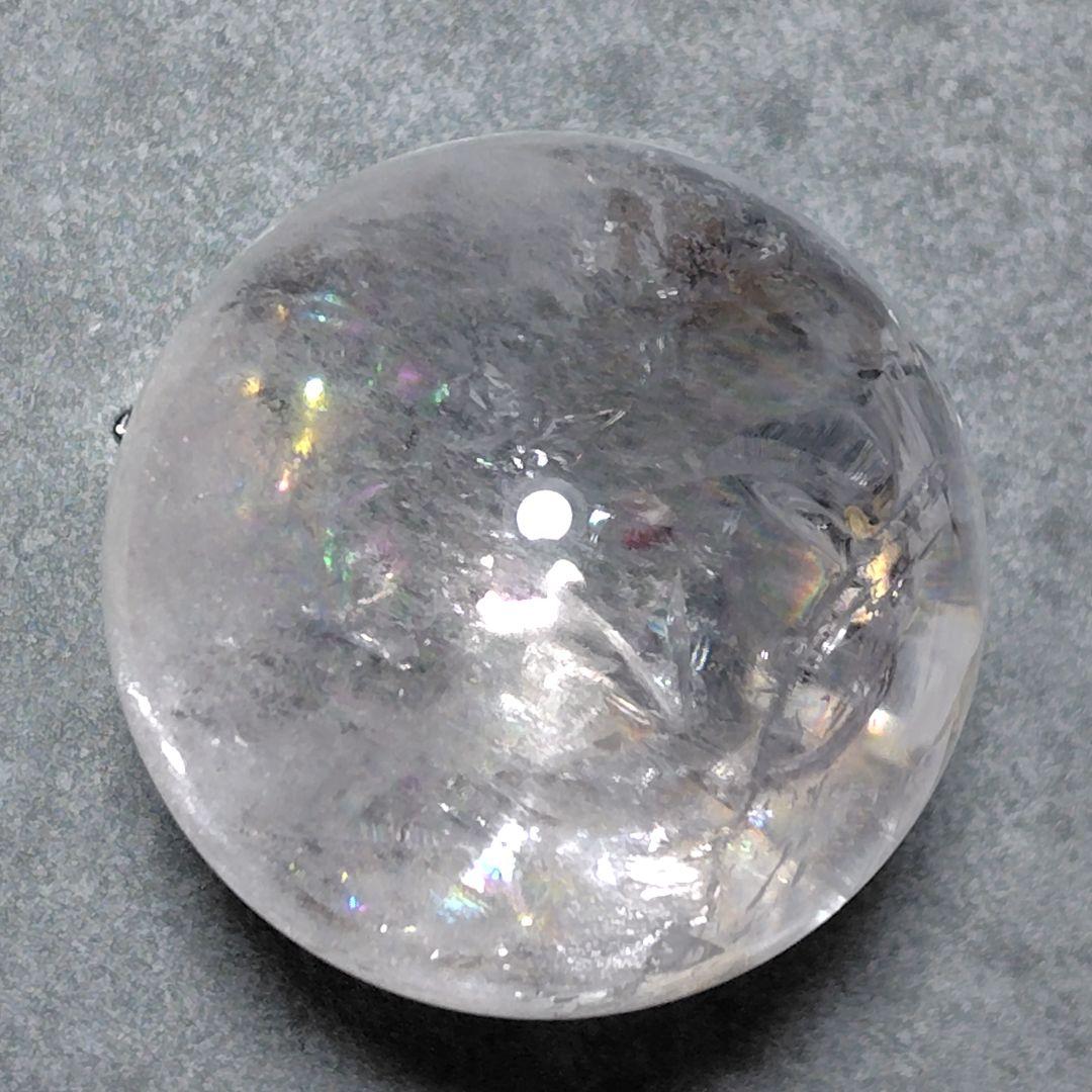水晶玉 直径5.5cm クリアクォーツ 天然石 　置物 浄化