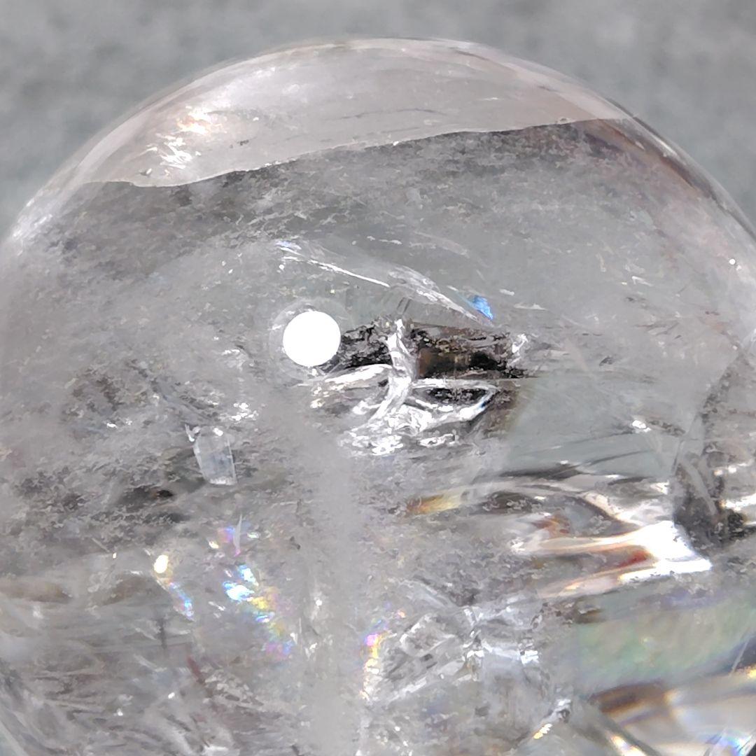 水晶玉 直径5.5cm クリアクォーツ 天然石 　置物 浄化