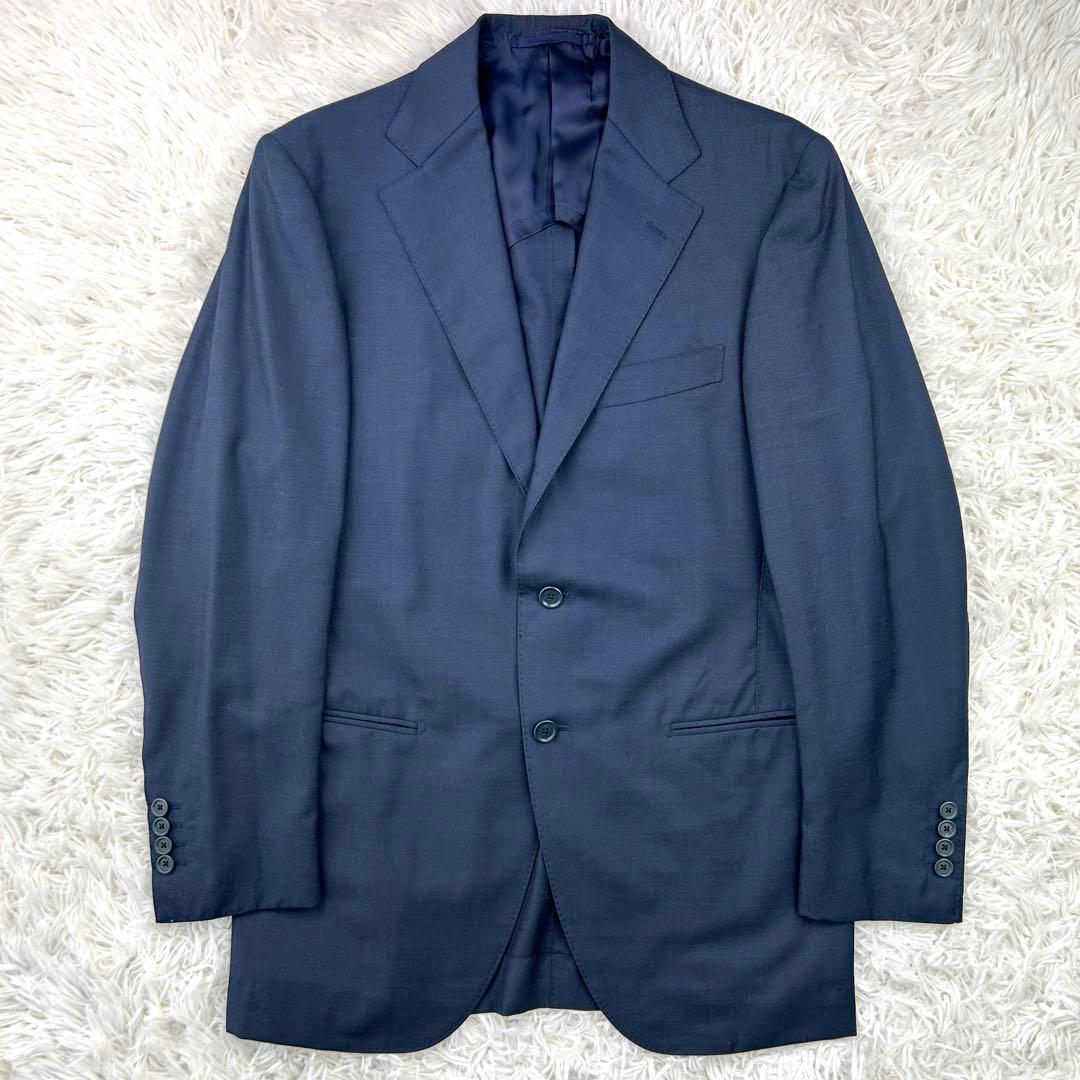 美品✨　BEAMS F ビジネススーツ　セットアップ　キレイめ　ウール　段返り