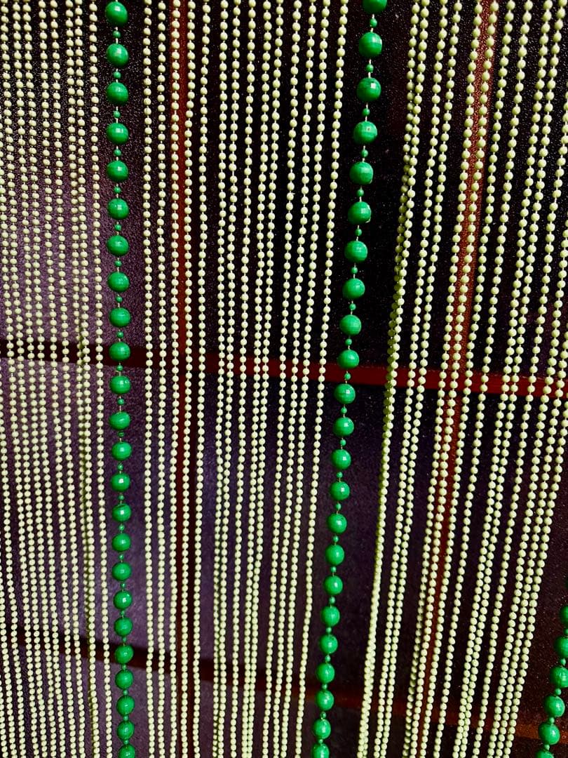 ★専用★玉すだれ木製➕グリーン　80✖️150