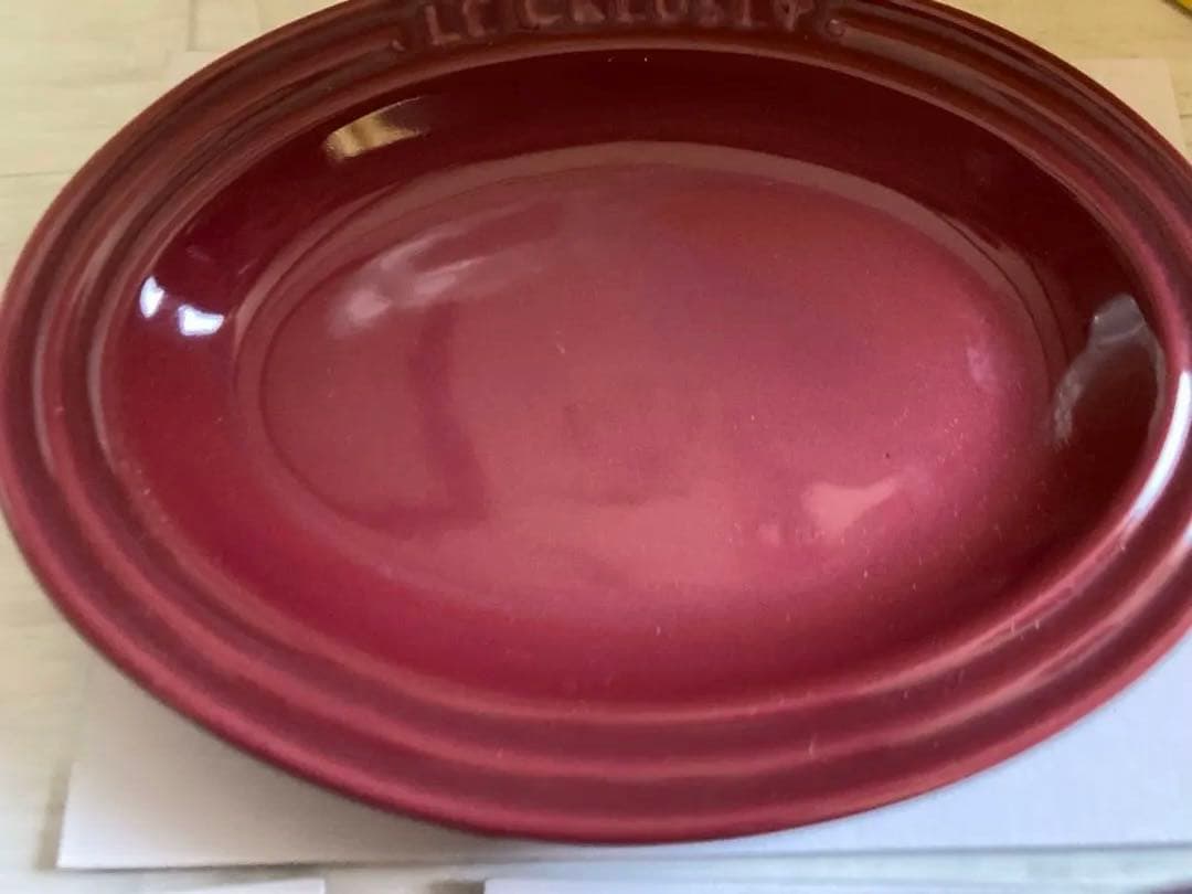 Le Creuset ルクルーゼ メゾンドパリ　オーバルプレート　パイディッシュ