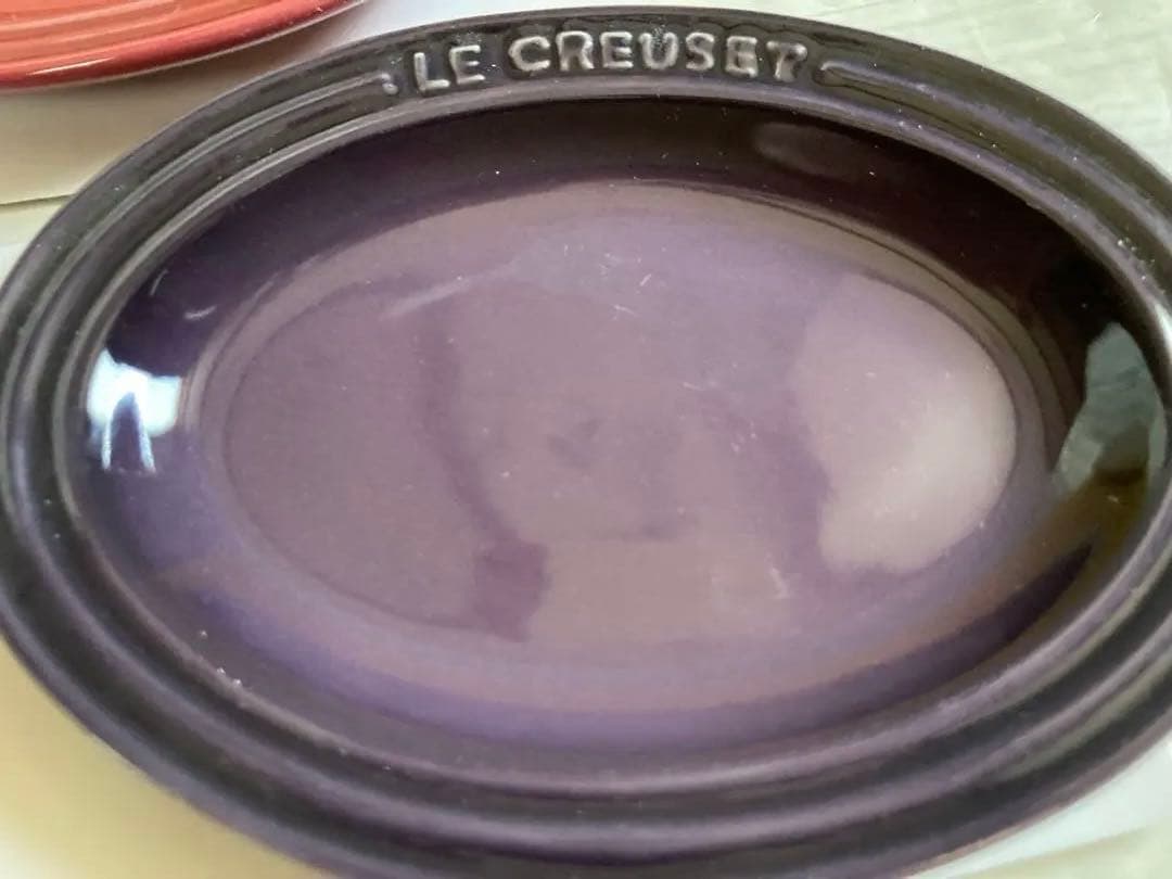 Le Creuset ルクルーゼ メゾンドパリ　オーバルプレート　パイディッシュ