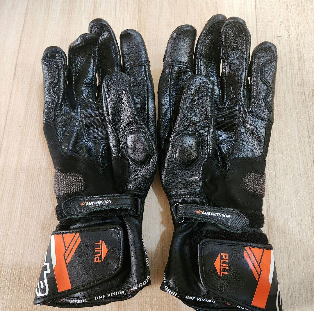 alpinestars BLACK XL SP-8 V3レザーグローブ