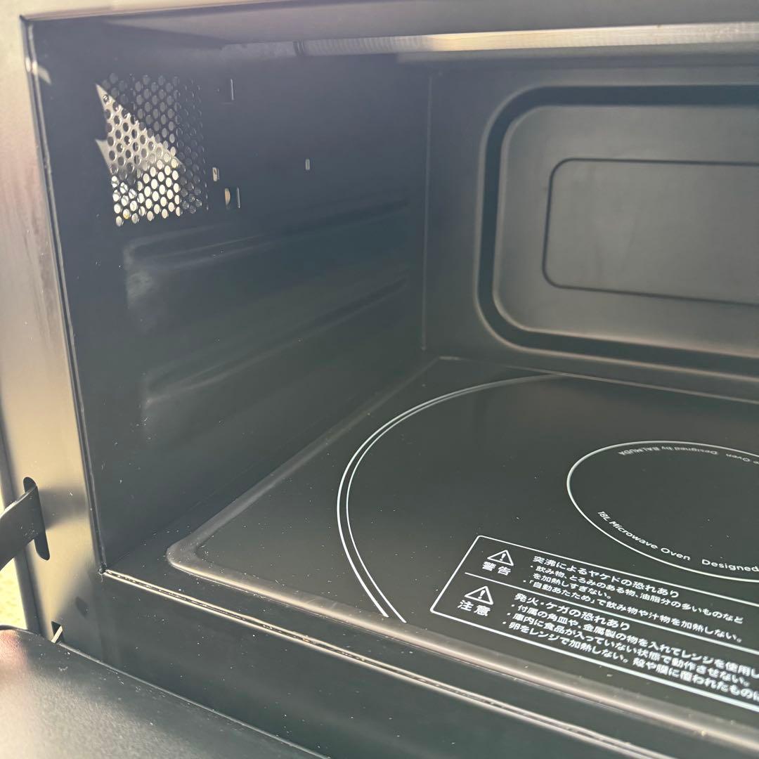 22年製 バルミューダ ザ・レンジ BALMUDA K04A-BK 【美品】