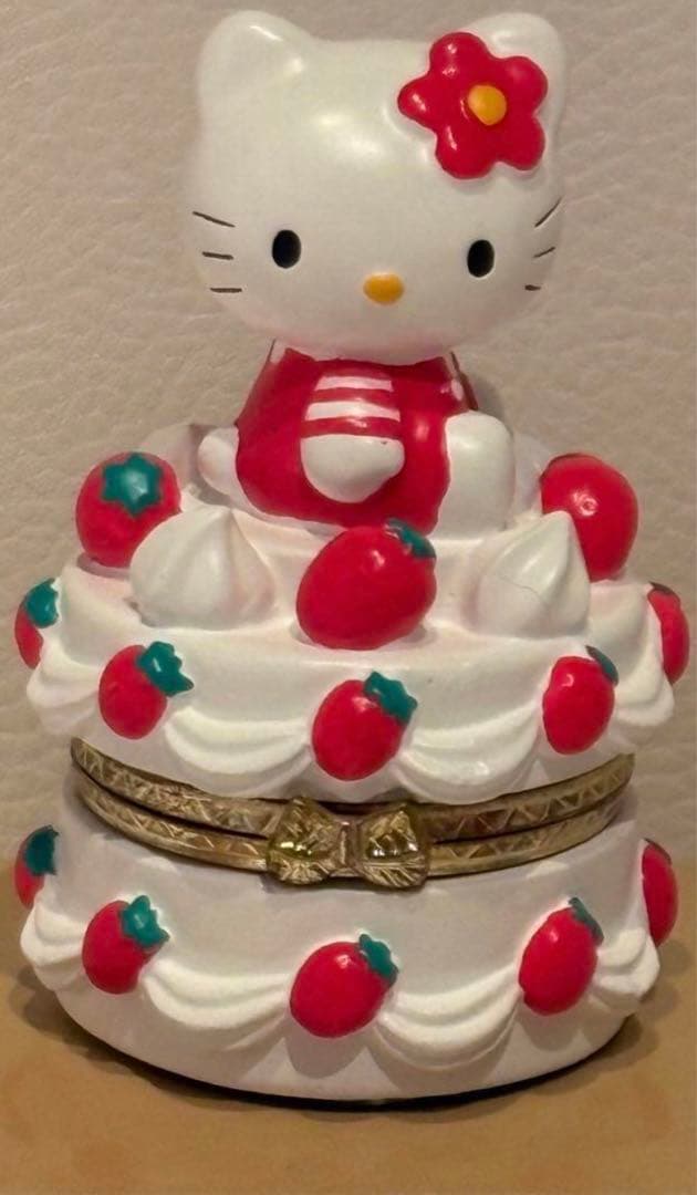 ❣️激レア❣️サンリオ キティ　小物入れ ジュエリーケース1998年 新品タグ付き