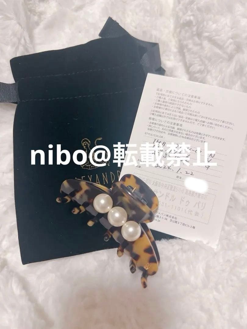 アレクサンドルドゥパリ ヘアクリップ タイムレス　M