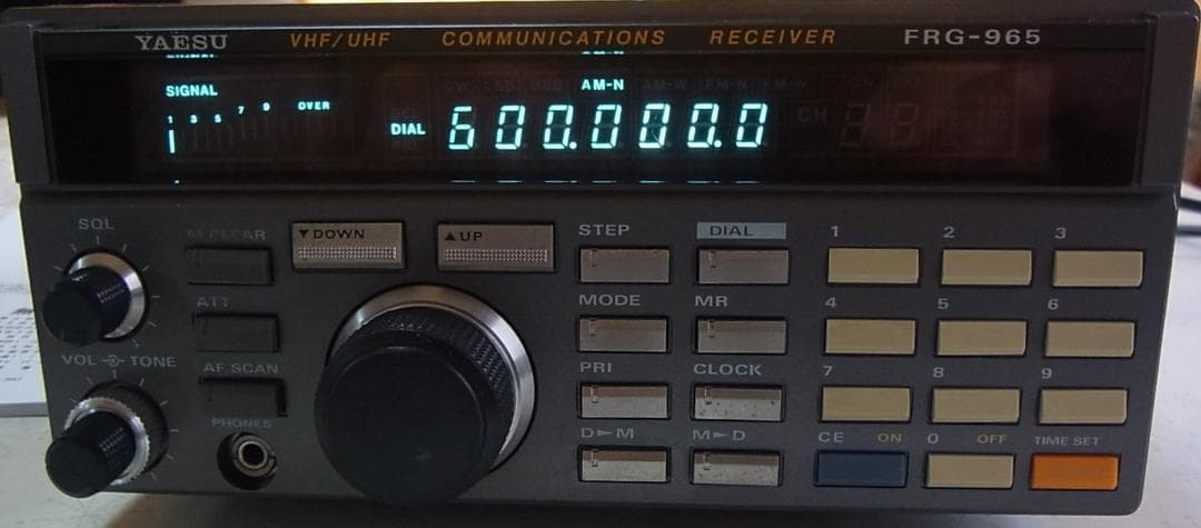 八重洲無線　FRG-965　受信機　ACアダプター付属