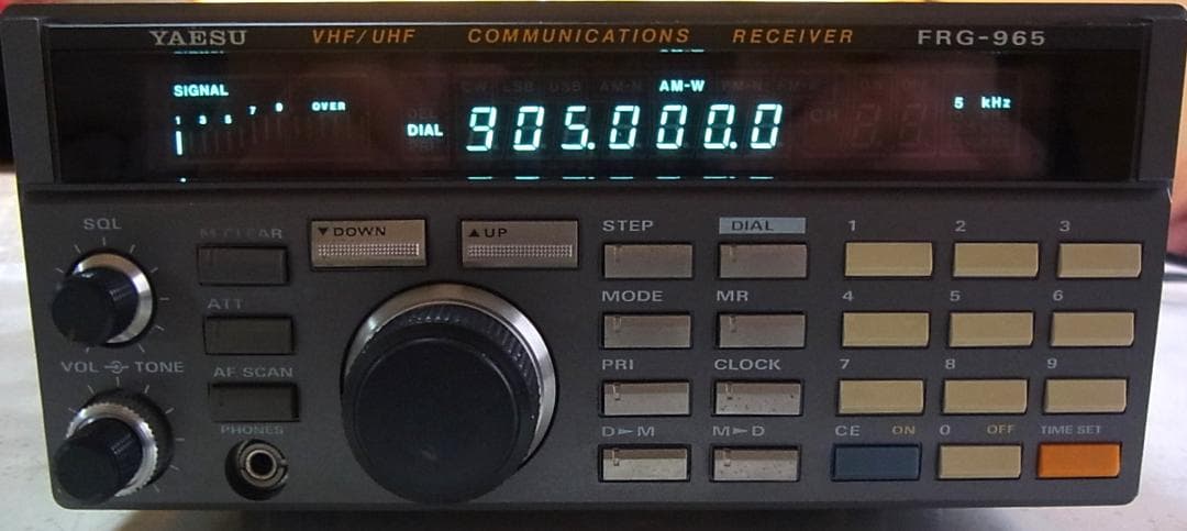 八重洲無線　FRG-965　受信機　ACアダプター付属