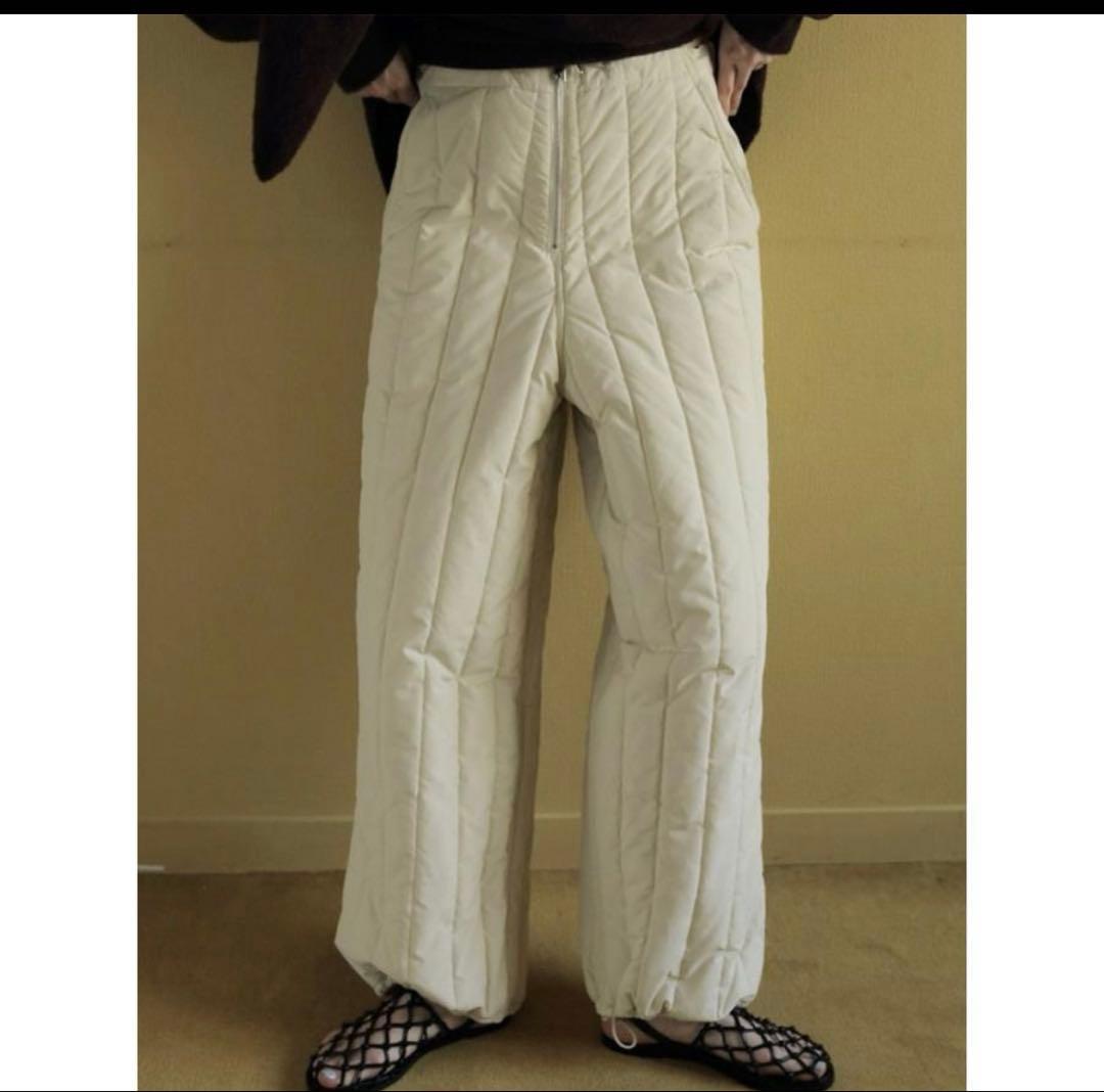 アンヌーク Padding Loose Pants パディングルーズパンツ 36