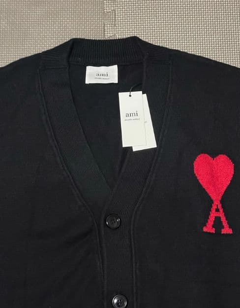 AMI PARIS 男女兼用 ニットカーディガンS