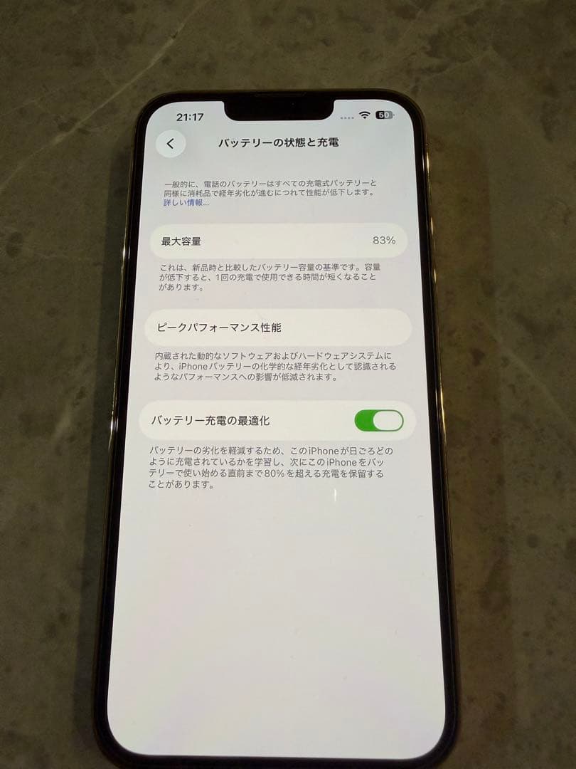 Apple iPhone13Proゴールド 充電ケーブル付き