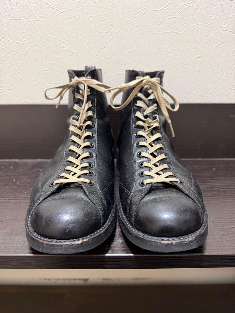 靴 BROTHER BRIDGE HENRY VINTAGE BLK/CALF