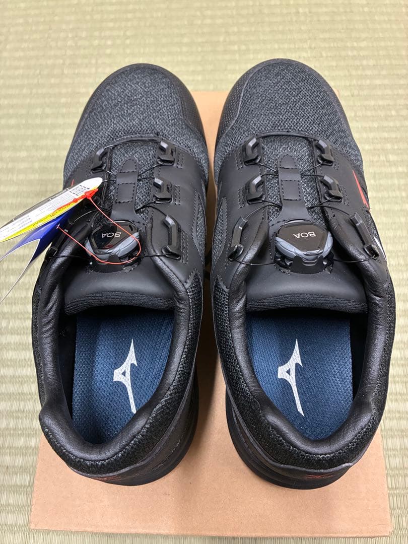 Mizuno BOA 安全靴 ブラック/レッド