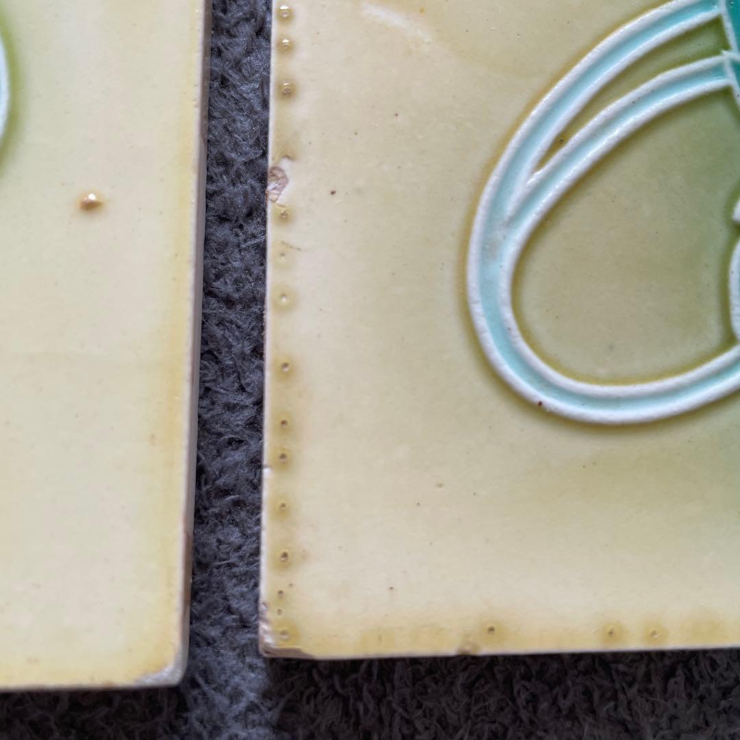 アンティークタイル 和製マジョリカタイル