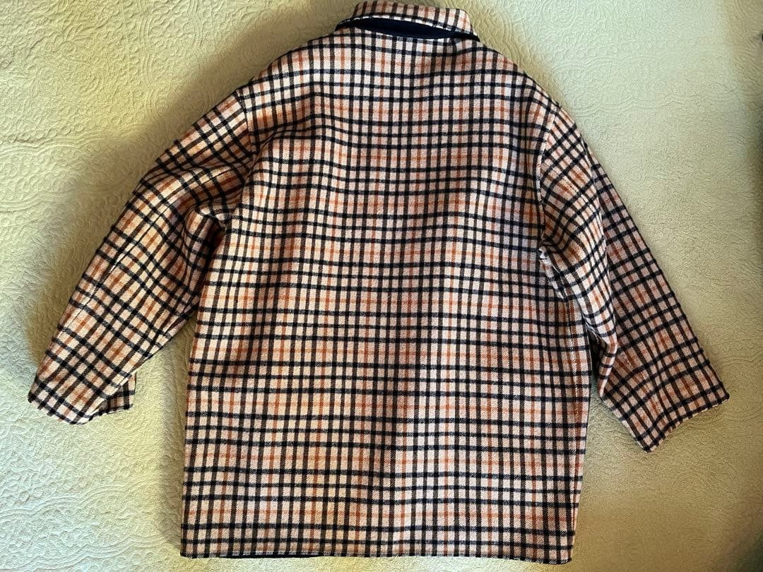 DAKSダックス⭐︎未使用⭐︎リバーシブルコート⭐︎ウール⭐︎11号