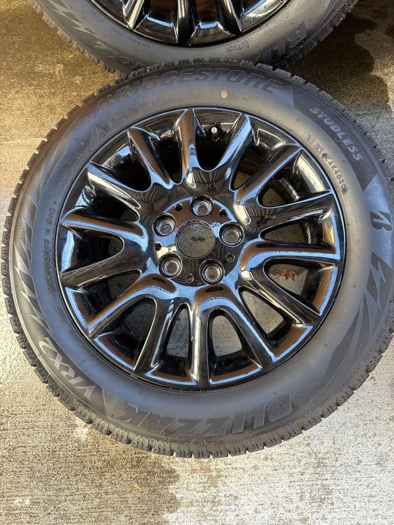 ミニクーパー純正アルミホイールセット 205/55R16 4本スタッドレス付き