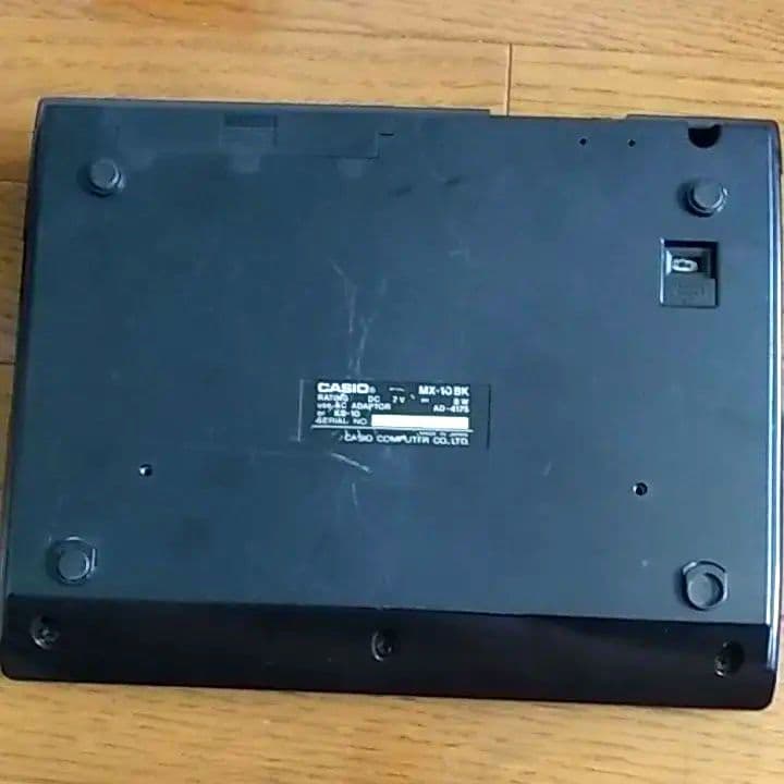 CASIO MSX 本体　MX-10  AVケーブル 電源アダプター フルセット