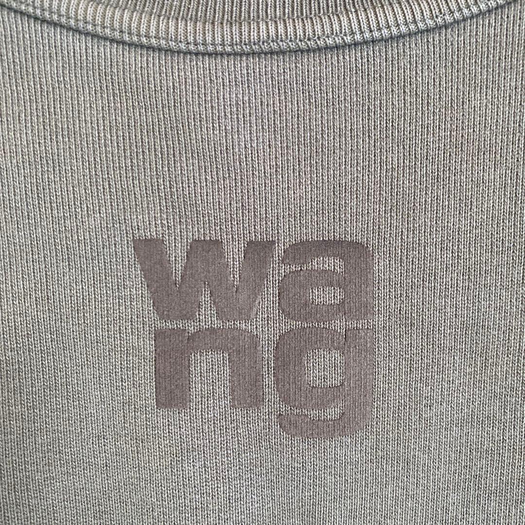 アレキサンダーワン　トレーナー　カーキ　s