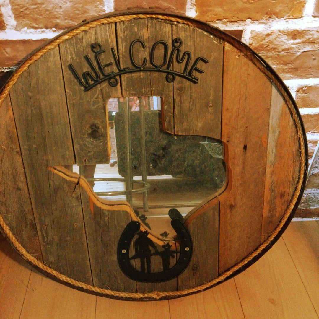 置物 vintage wood signboard