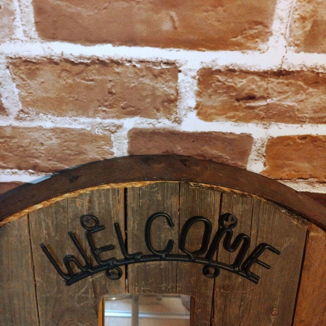 置物 vintage wood signboard