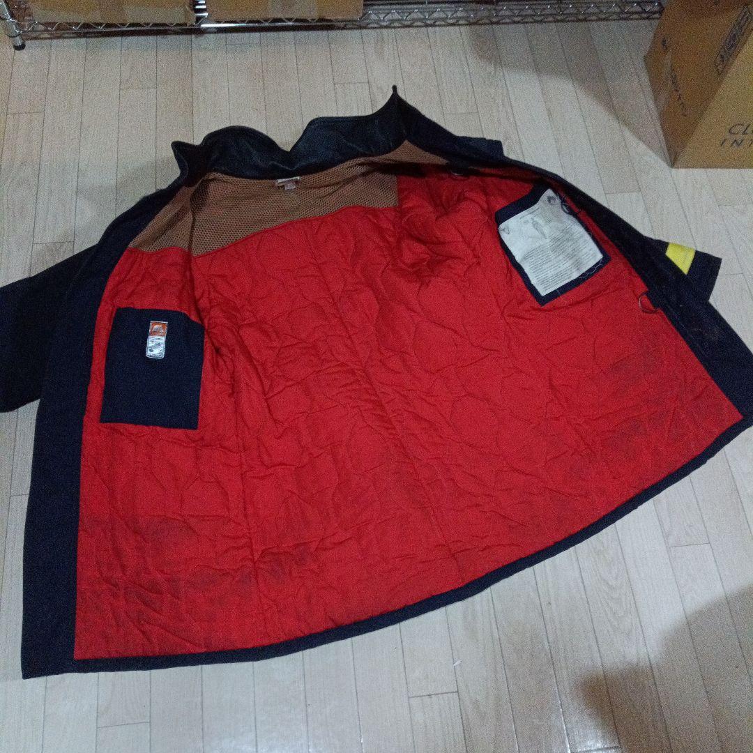 フランスGORE-TEX消防士用ジャケット Lサイズ 反射材付き