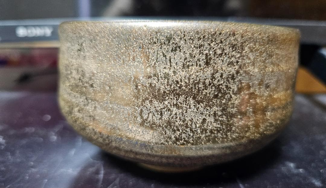 ル*２様 幕末から明治の布志名焼 金流し茶碗 珍品です