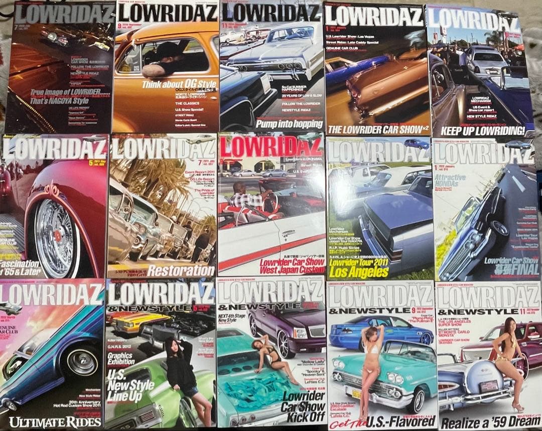 【廃盤】LOWRIDAZ ローライダーズ 全巻 雑誌 インパラ キャデラック